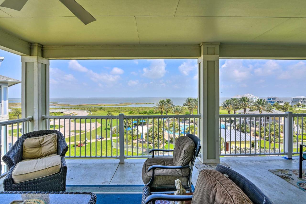 Pointe West Family Retreat Balcony And Ocean Views! Apartment Galveston Ngoại thất bức ảnh
